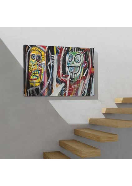 Jean Michel Basquiat, Boom Patmala Eseri Kanvas Tablo ( Tek Parça ) fiyatları