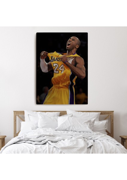 Kobe Bryant Los Angeles Lakers Kanvas Tablo