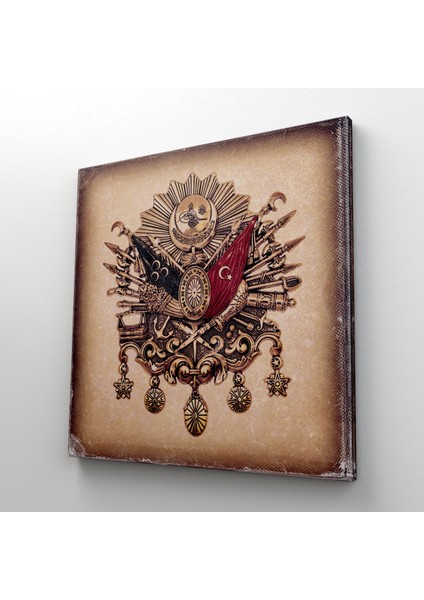 Osmanlı Tuğrası Dekoratif Kanvas Tablo 1060 modelleri