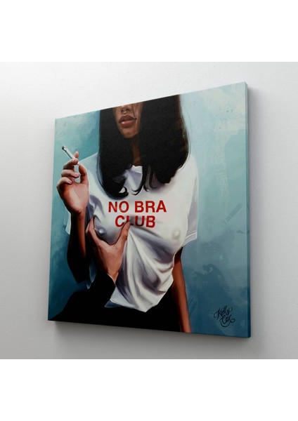 No Bra Club, Sütyensizler Külübü Kanvas Tablo