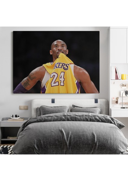 Lilafil Kobe Bryant Kanvas Tablo ( Tek Parça )