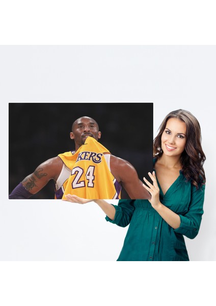 Lilafil Kobe Bryant Kanvas Tablo ( Tek Parça )