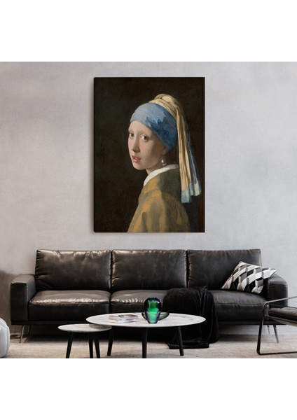 Inci Küpeli Kız Kanvas Tablo, Ressam Johannes Vermeer