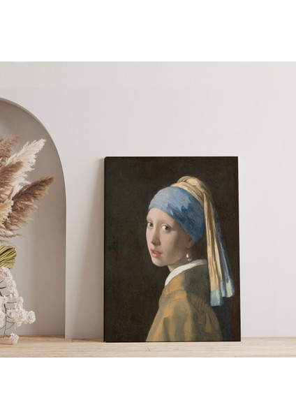 Inci Küpeli Kız Kanvas Tablo, Ressam Johannes Vermeer