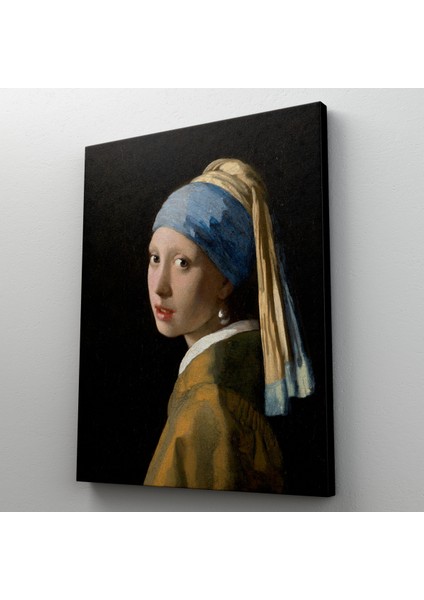 Inci Küpeli Kız Kanvas Tablo, Ressam Johannes Vermeer