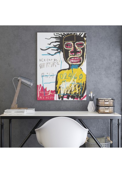 Jean Michel Basquiat'ın Kendi Portresi Kanvas Tablo