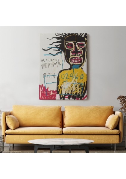Jean Michel Basquiat'ın Kendi Portresi Kanvas Tablo fiyatları