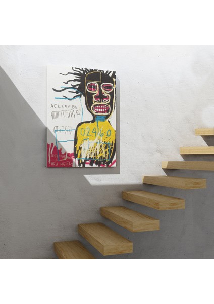 Jean Michel Basquiat'ın Kendi Portresi Kanvas Tablo modelleri