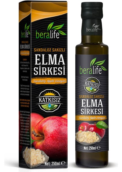 Sandaloz Sakızlı Elma Sirkesi 250 ml