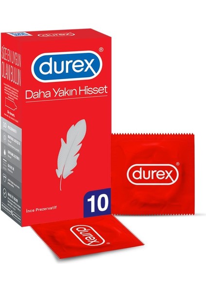 Daha Yakın Hisset 10'lu Prezervatif
