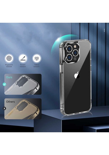 Apple iPhone 14 Pro Uyumlu Kılıf Kapak, Hard Transparent Case, Original Licensed Product modelleri