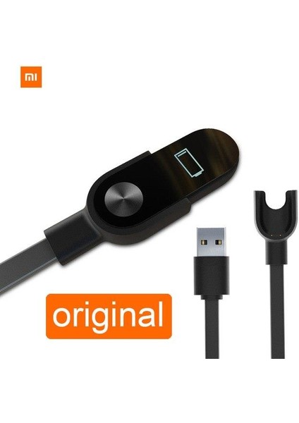 Orjinal Xiaomi Mi Band 2 Uyumlu USB Şarj Cihazı Şarj Kablosu