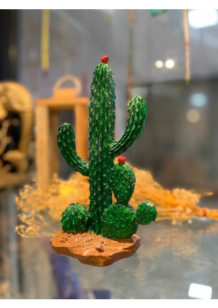 Kaktüs Heykeli Biblo Obje