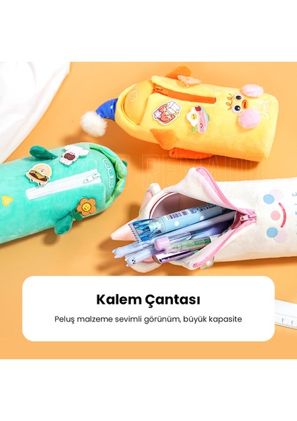 Sevimli Peluş Kalem Kutusu (Yurt Dışından)