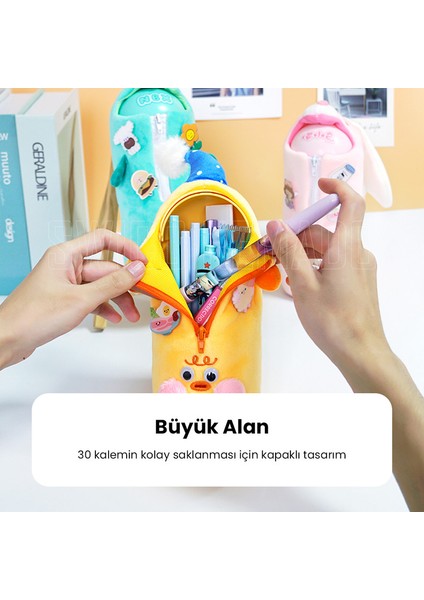 Sevimli Peluş Kalem Kutusu (Yurt Dışından)