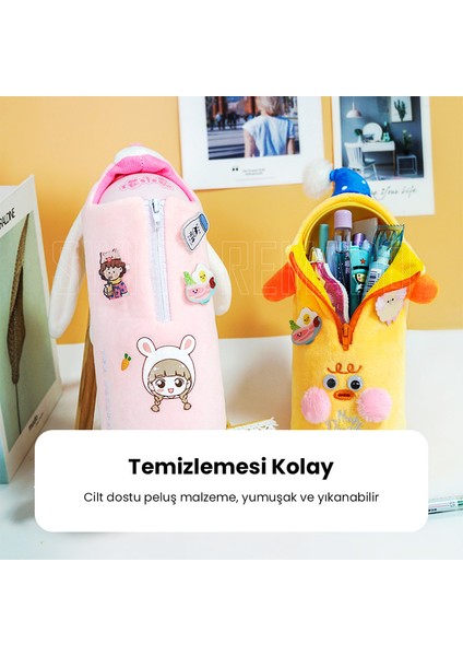 Sevimli Peluş Kalem Kutusu (Yurt Dışından)