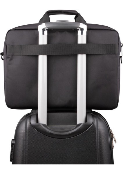 Mila ML-T100 15.6"su Geçirmez Kumaş , Su Geçirmez Fermuar Laptop ,notebook Çantası-Siyah indirimleri