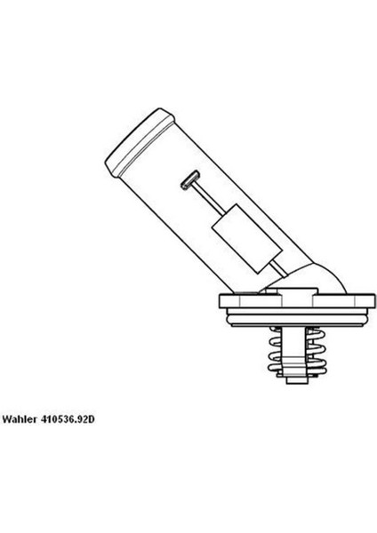 Termostat + Kapağı Komple Termostat Polo-Golf6-Jetta-Passat-A3 Cayb-Cayc 1,6 Tdi 10- Tı 225 92D / TH46992G1 03L121114B 03L121121E