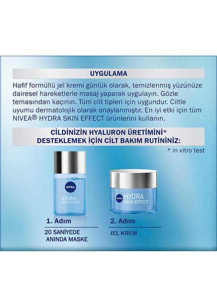 Gündüz Kremleri,Nivea modelleri
