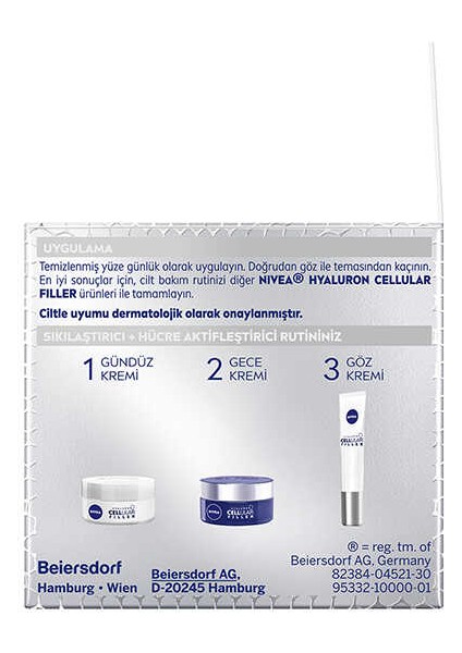 Gündüz Kremleri,Nivea modelleri