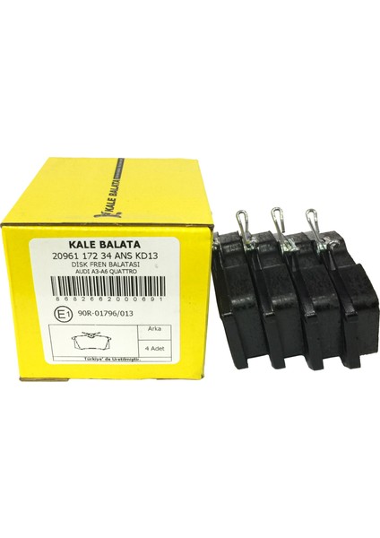 Audi A3 1.6 -1.8-2.0 A4 1.6 Se-1.8 Se-1.9 Tdi Uyumlu Balata indirimleri