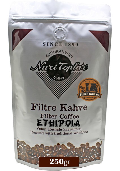 Filtre Kahvesi Ethiopia Sidamo Çekirdeği - Odun Ateşinde Kahve