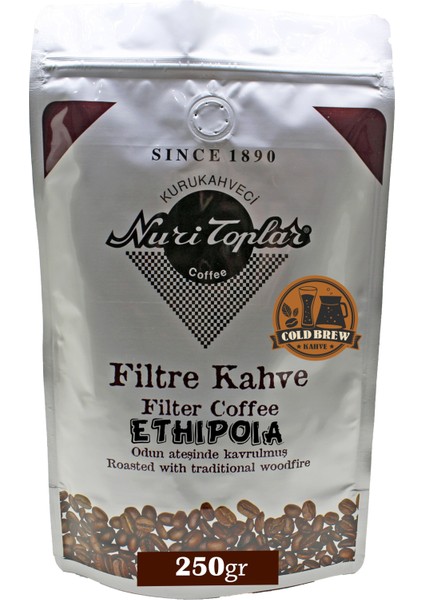 Filtre Kahvesi Ethiopia Sidamo Çekirdeği - Odun Ateşinde Kahve