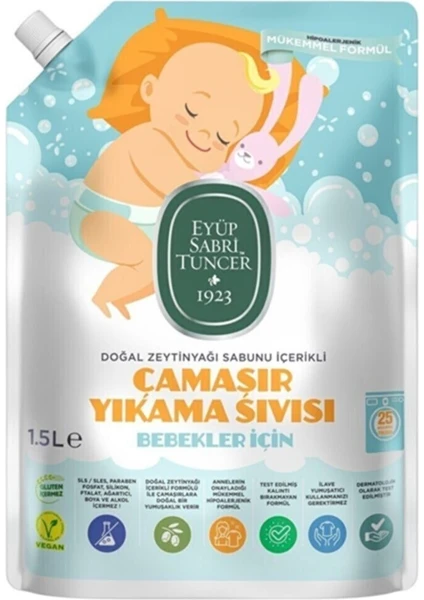 Eyüp Sabri Tuncer Bebek Çamaşır Yıkama Sıvısı 1500 ml