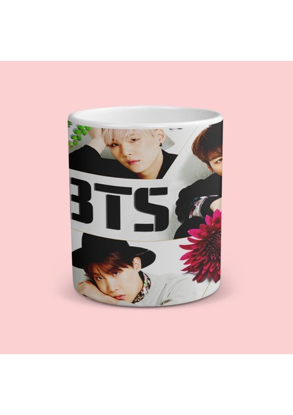 Bts Tasarımlı Kupa Bardak Mr-11
