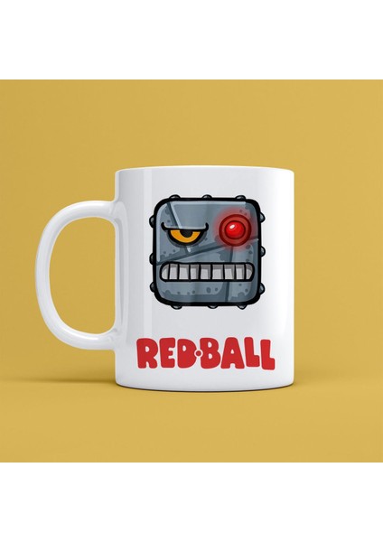 Redball Tasarımlı Kupa Bardak Mr-07