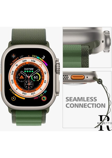 Apple Watch Ultra Kordon Alpine Loop Yeşil