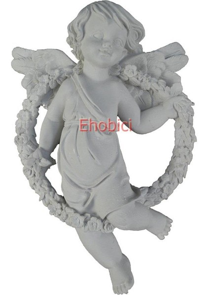 Polyester Melek Duv. Obj. 26X19 cm M10