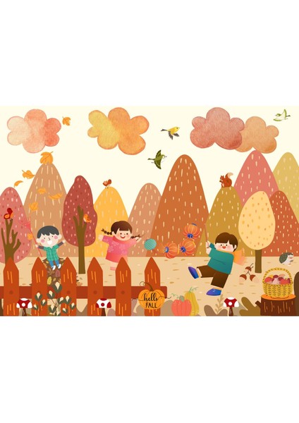 Neşeli Sonbahar Puzzle