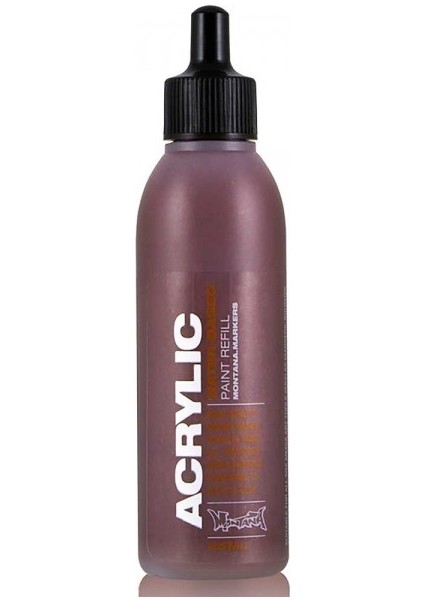 : Akrilik Markör Için Yedek Mürekkep : 25 ml : Shock Brown S8010