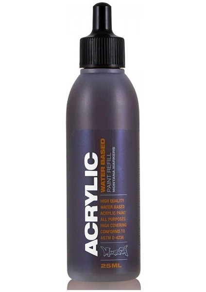 : Akrilik Markör Için Yedek Mürekkep : 25 ml : Shock Brown Dark S8020