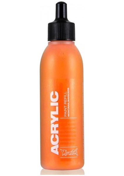 : Akrilik Markör Için Yedek Mürekkep : 25 ml : Power Orange (Fluo) F2000