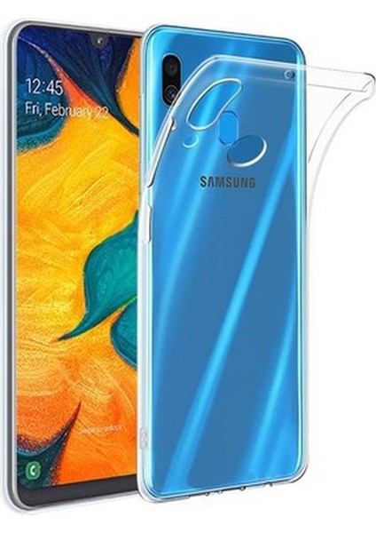 Samsung A20 A30 M10S Uyumlu Şeffaf Silikon Kılıf