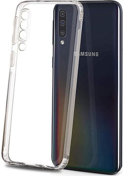 Samsung A50 Uyumlu Şeffaf Silikon Kılıf