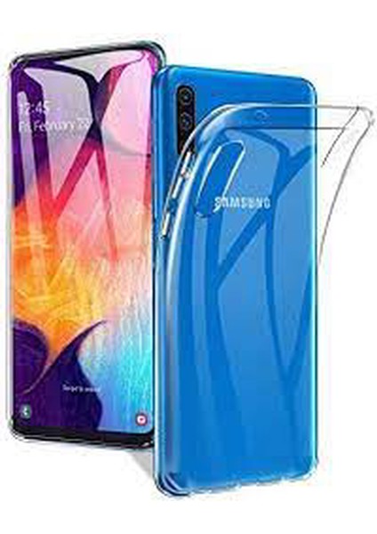 Samsung A50 Uyumlu Şeffaf Silikon Kılıf fiyatları