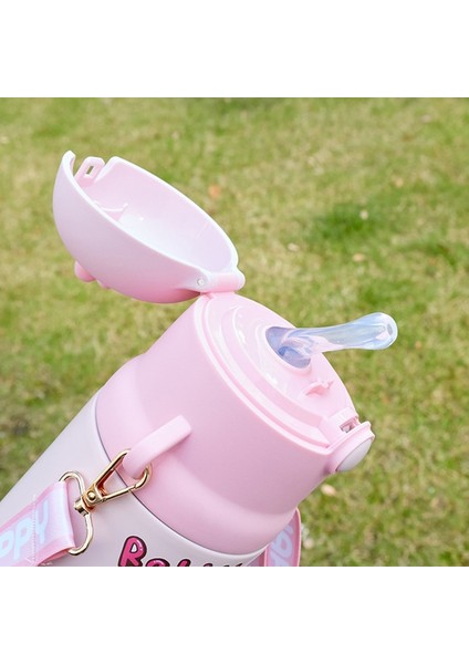 500ML Yalıtım Bardağı Sevimli Kız Kalp Hasır Bardak Su Bardağı Taşınabilir Bardak Askısı (Yurt Dışından) modelleri