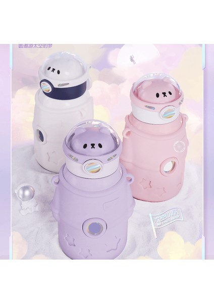 500ML Termos Astronot Çocuk Taşınabilir Okul (Yurt Dışından)