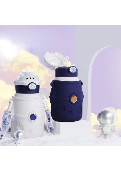 500ML Termos Astronot Çocuk Taşınabilir Okul (Yurt Dışından)