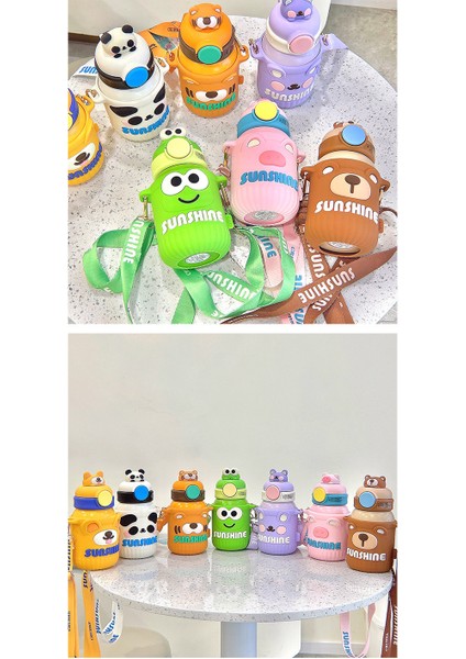 550ML Çocuklar Için Termos Paslanmaz Çelik Termos Taşınabilir Termos (Yurt Dışından) indirimleri