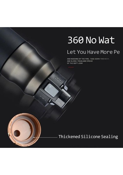 Çift Katmanlı Paslanmaz Çelik Spor Termos Taşınabilir Açık Dağcılık Kahve Çayı (Yurt Dışından) fiyatları