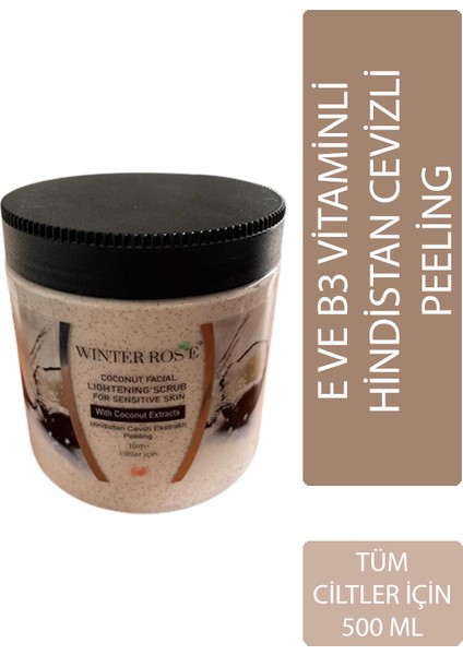 Hindistan Cevizi Özlü Peeling 500gr