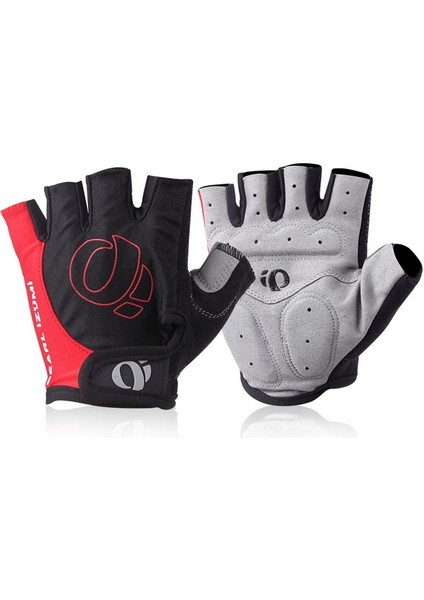 Jel Yarım Parmak Sürme Eldivenleri Kaymaz Anti-Ter Bisiklet Motosiklet Darbeye Dayanıklı Dağ Bisikleti Yol Bisiklet Sporları (Yurt Dışından)