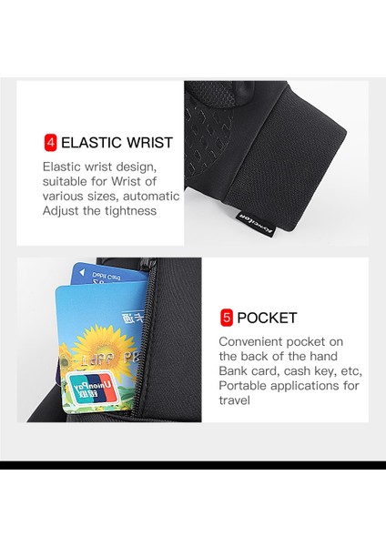 Bisiklet Eldivenleri Bisiklet Sıcak Dokunmatik Ekran Tam Parmak Eldiven Su Geçirmez Açık Bisiklet Kayak Motosiklet (Yurt Dışından) modelleri