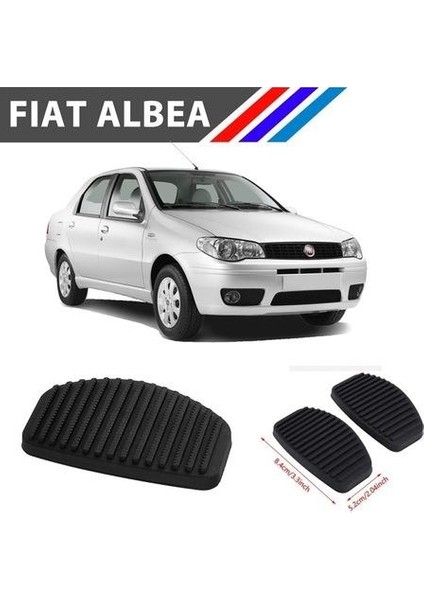 Fiat Albea Fren Debriyaj Pedal Lastiği 2 Adetli Set