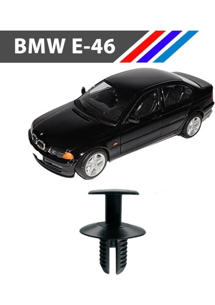 Bmw E46 Davlumbaz Klipsi 81471-911-992 100 Adet