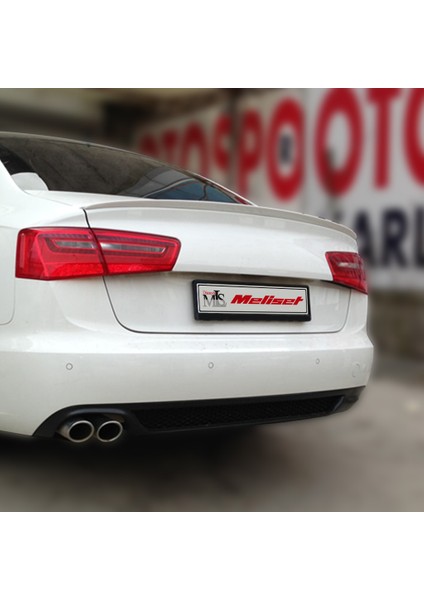 (Boyasız) Audi A6 Sd 4 Kapı Spoiler 2012 Sonrası Uyumlu modelleri